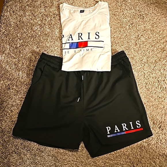 Manfinity Other - Paris Shorts and Tee Manfinity‼️